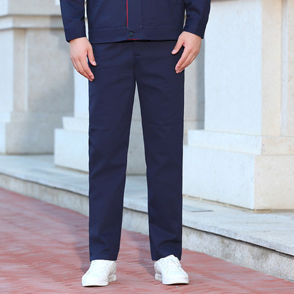 帝萨盾工作服裤子春秋劳保服裤宽松长裤耐磨汽修工人工地工厂单裤