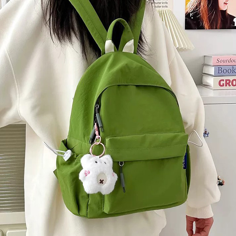 尼龙布轻便护脊双肩包女2026新款幼儿园儿童背包小学生书包单肩包