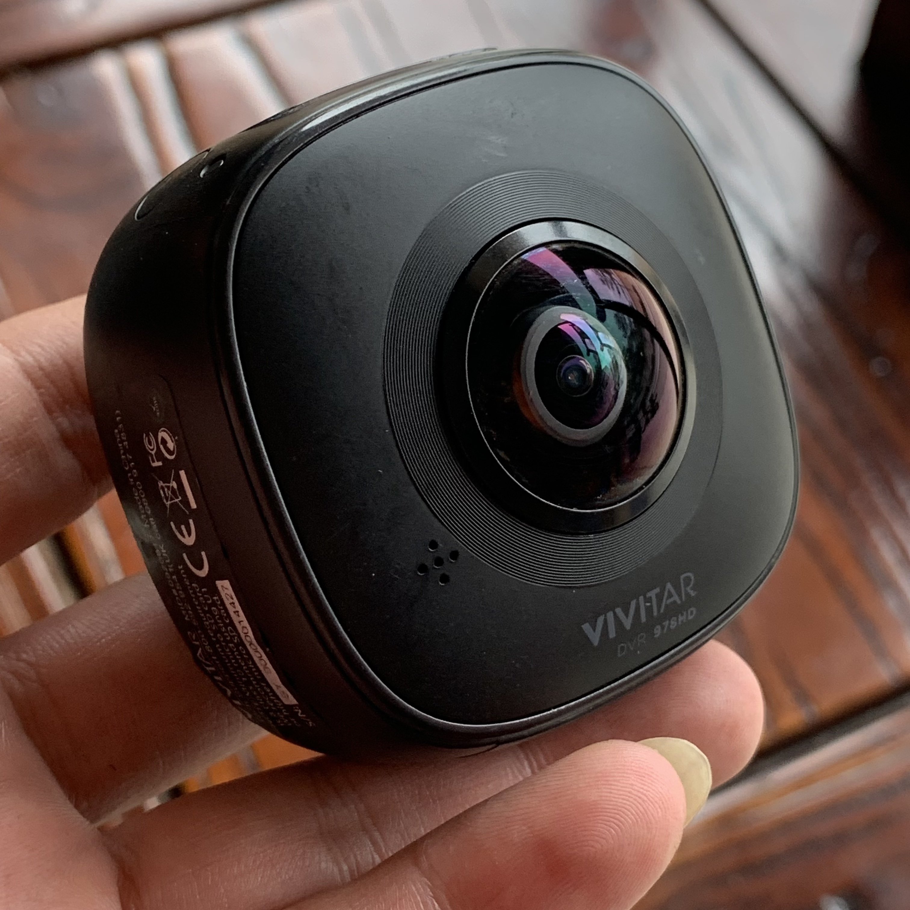 美国vivitar360全景运动相机4K 1600万防抖VR户外相机 数码相机/单反相机/摄像机 全景相机 原图主图