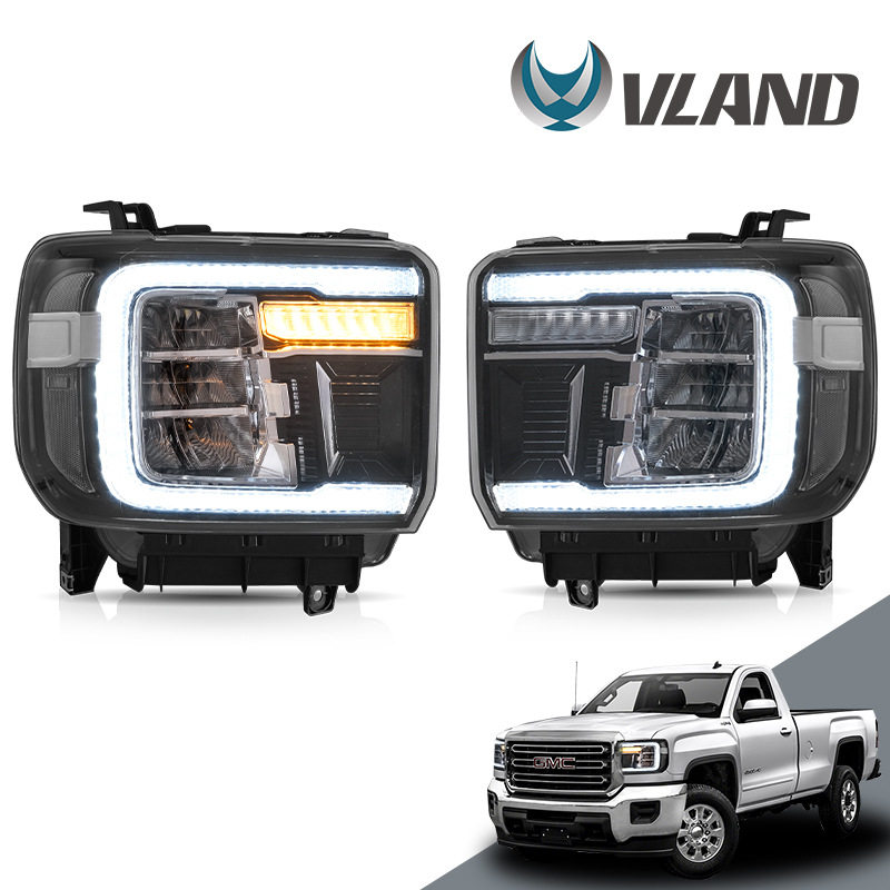 vland适用于GMC SlERRA1500 2014-2018改装大灯总成led流光转向灯属于什么档次？