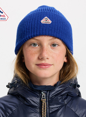 Pyrenex 儿童帽子男女同款混纺羊毛针织毛线帽25年新 ROKI