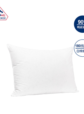 Pyrenex 羽绒枕 VALAN FERME法国白鸭绒护颈枕头家居羽绒枕