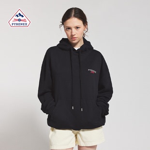 SIERRA 纯色运动抓绒棉质连帽卫衣25年 Pyrenex 男女同款