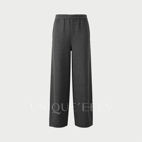尢壹/UNIQUE'EEES【百搭B入】百搭抓毛弯刀裤U5314509