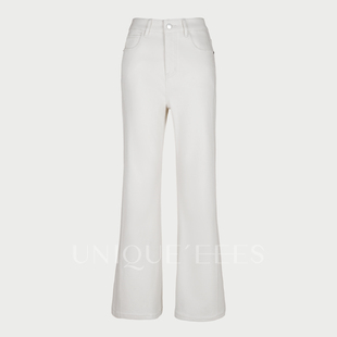 UNIQUE 通勤百搭拉喇叭牛仔裤 EEES B入 U6114011 神裤 尢壹