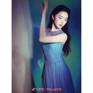 2026春晚梦底刘浩存同款大摆裙演出服大气飘逸艺考舞蹈服歌唱祖国