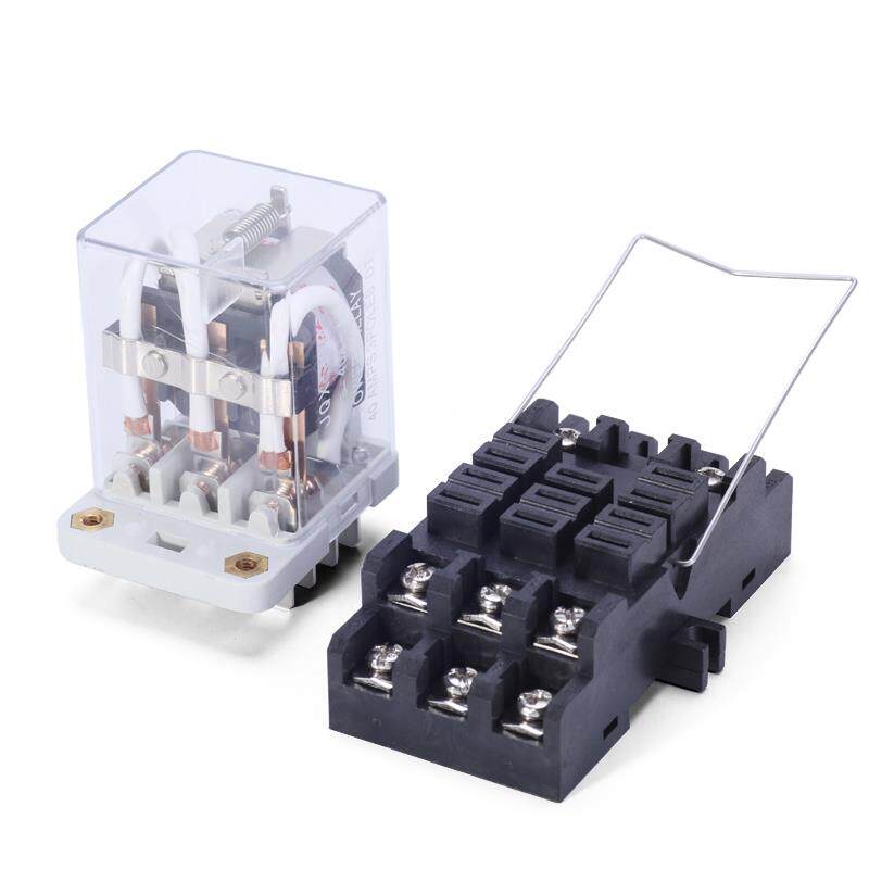 大功率继电器Jqx-38F40A直流12V24V交流220V大电流电磁三开三关