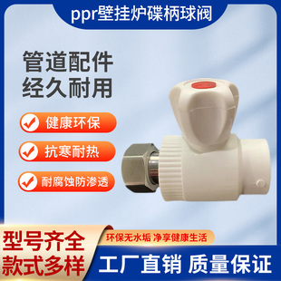 ppr内丝活接球阀热水器PPR蝶柄活接阀四分六分阀门壁挂炉球阀阀门