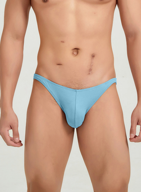 【Oengus比基尼】lulu同款面料男士低腰三角裤性感透气舒适包臀