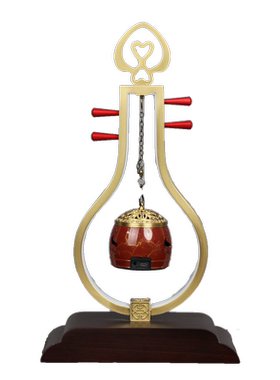 纯铜音乐香炉日常送礼