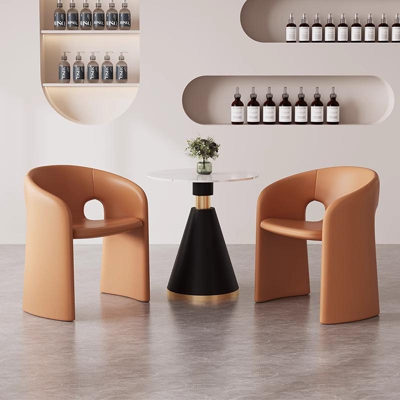 北欧轻奢现代简约餐椅设计师休闲