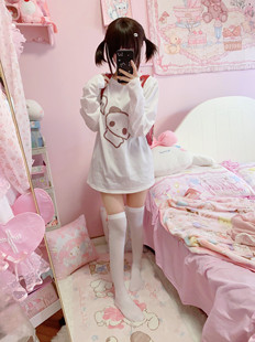 甜饼集市原创设计亚文化可爱日系软妹纯棉长袖套头