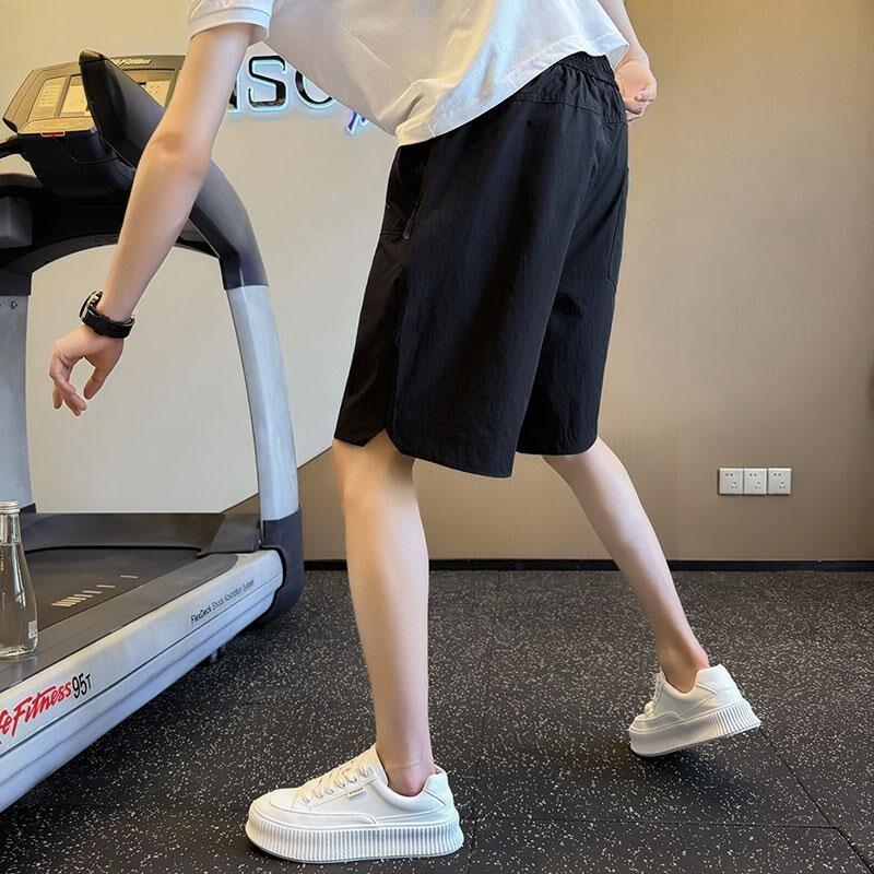 绅度轩服饰LMVQ/2026男款夏季速干短裤休闲宽松潮牌五分裤简约