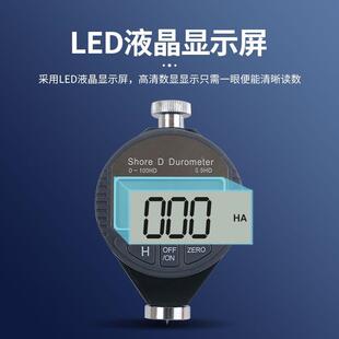 a海绵a胶型ld携式 邵氏硬KKK度计x 表硬度仪硅硬度便测试仪橡胶硬