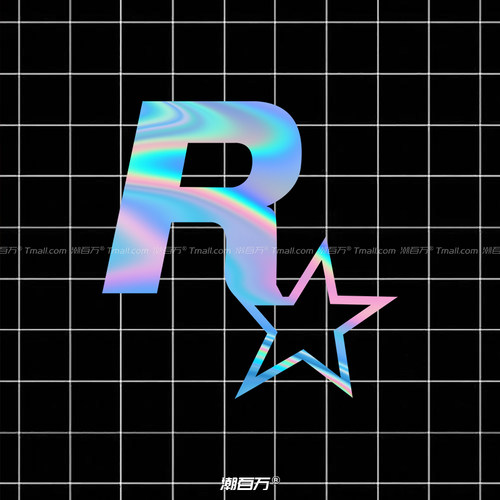 JDM改装游戏周边GTA5飞车R星车贴