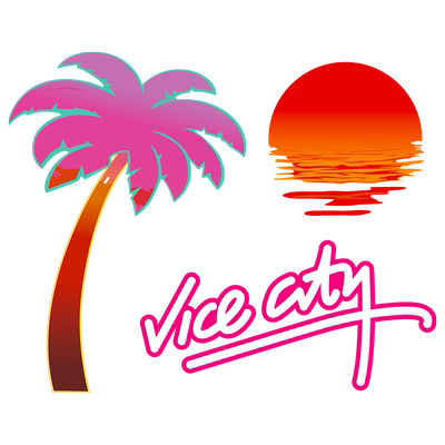 侠盗猎车手潮百万反光贴