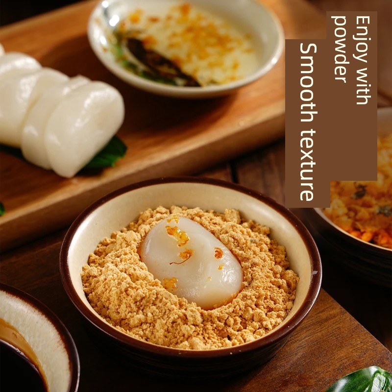 老板娘 手作f麻糍糯米糍糍粑年糕沾粉麻薯红糖桂花味休闲零食礼盒