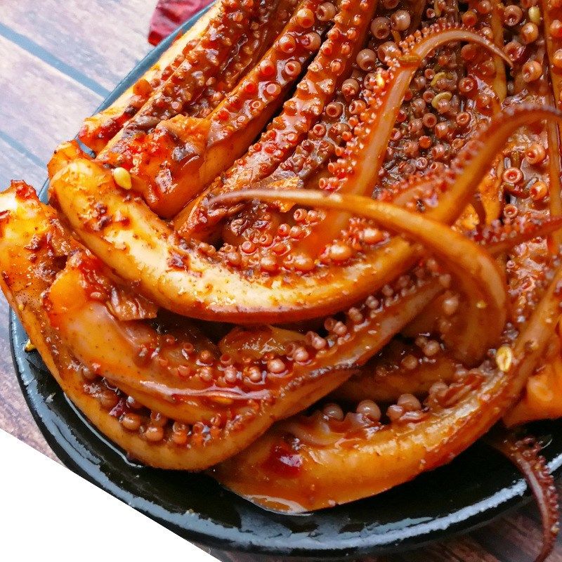 湘山红铁板鱿鱼丝o香辣味鱿鱼须片仔麻辣海鲜即食零食小吃
