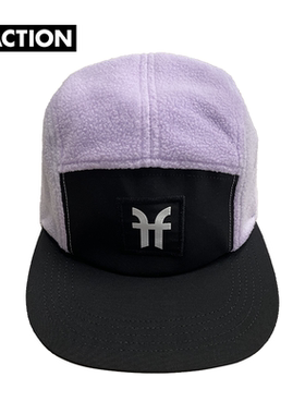 FactionFLEECE CAP帽子滑雪保暖厚实帽子宽檐遮阳防晒紫色