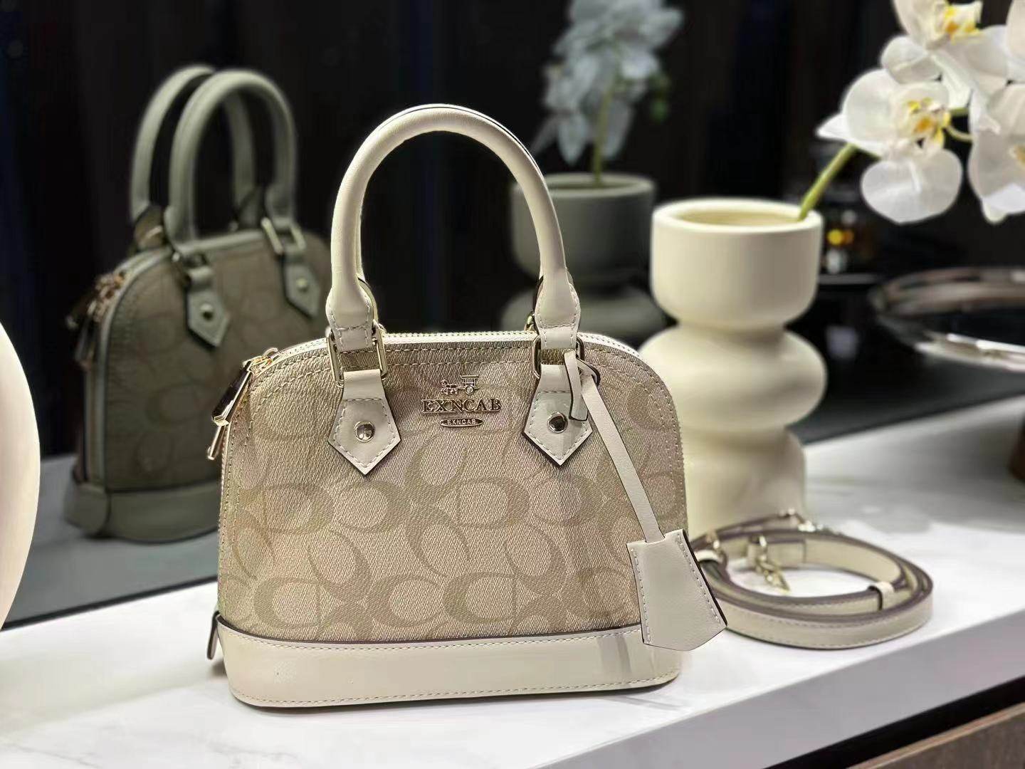 香港正品真皮贝壳包2024新款时尚百搭高级感复古手提单肩斜挎女包,箱包皮具/热销女包/男包,通用款女包,淘宝优惠券,粉丝福利购,淘宝优惠卷