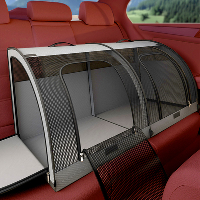 【携宠出行，免安装】车载狗笼