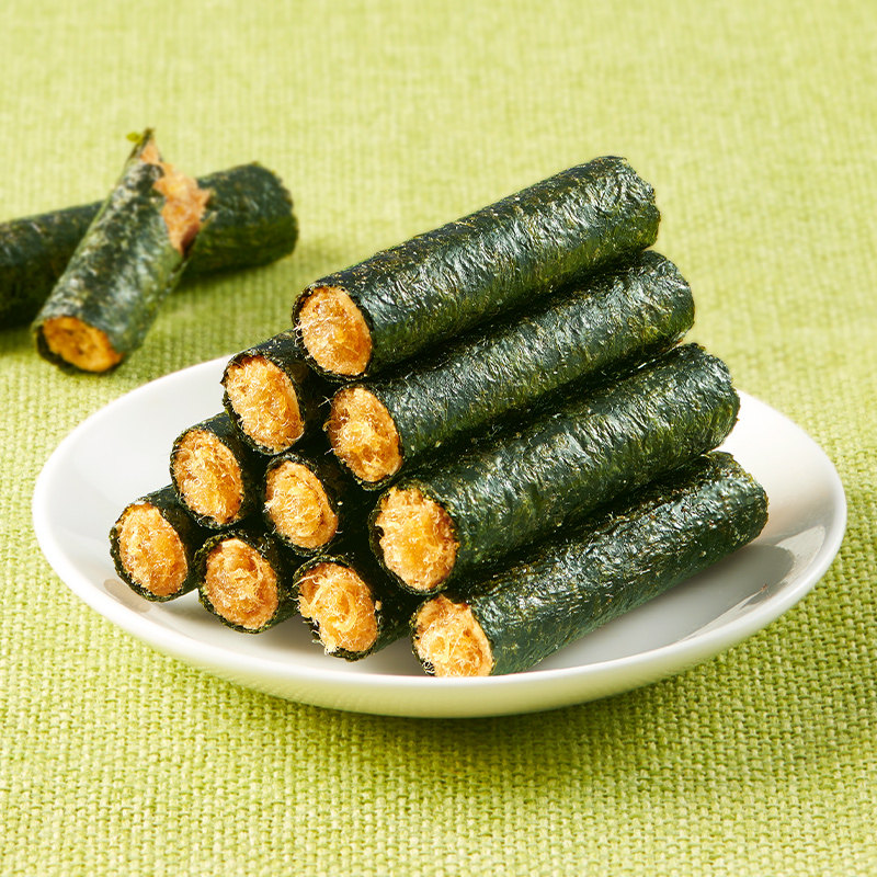 【任选专区】沙发猫海苔肉松卷65g海苔卷夹心海苔脆海味即食健康