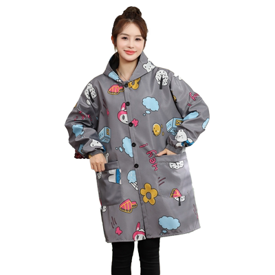 韩式防水防油防脏围裙罩衣工作服