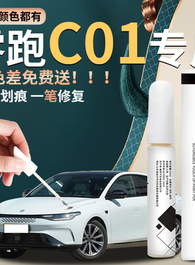 零跑C01补漆笔星河银汽车用品天幕灰光白专用原车漆修复点漆油漆