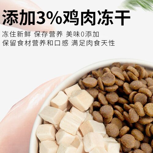 路斯猫粮2kg美短布偶蓝猫增肥发腮全阶段成猫幼猫粮非10kg通用型