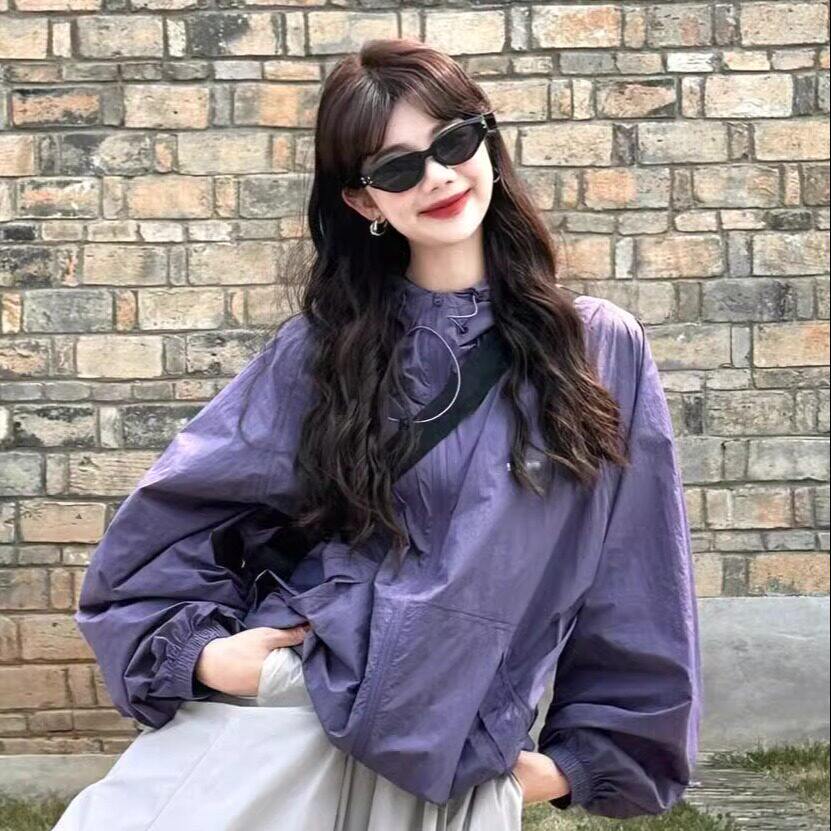 户外透气防晒衣女款2026新款夏季抗UV轻薄外套连帽防晒冲锋衣