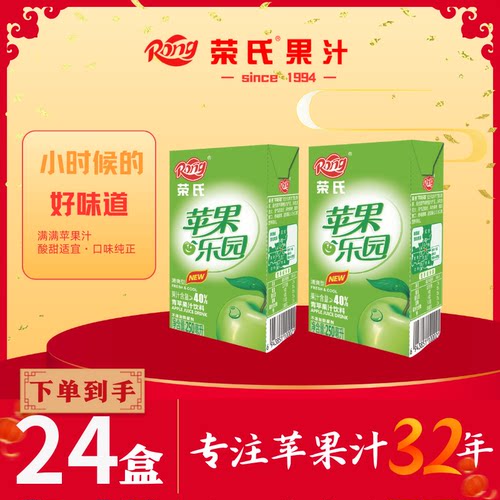 荣氏聚会250ml*24青苹果汁