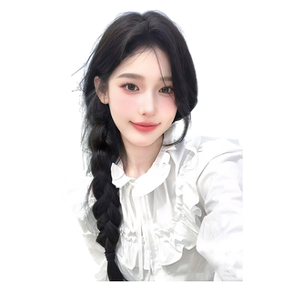 假发辫子女辣妹双马尾仿真自然可爱俏皮可扎麻花辫假发新中式辫子
