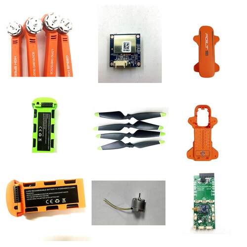 适用JJRC G105 /X17 /8811/ 8811Pro/ ICAT6无人机配件桨叶电池充