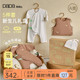 小绿芽 papa爬爬秋冬新生婴儿礼盒宝宝礼物衣服五件套夹棉保暖