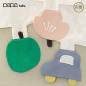 汗巾 通用男女宝宝竹棉吸汗隔汗巾婴儿薄款 新品 papa爬爬四季