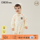 papa爬爬秋季 新品 哈衣婴儿衣服包屁衣女宝宝纯棉可爱连体衣
