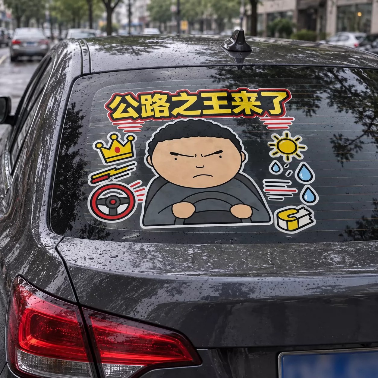 公路之王ALLYOLLYO车门车贴
