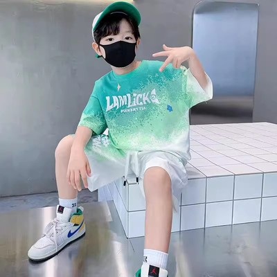 男童夏季套装速干运动服