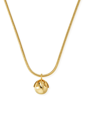 S.S.V.情侣款简约百搭金属球项链