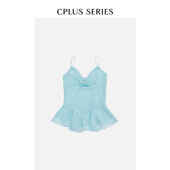 SERIES 26早春新品 CPLUS 木耳边吊带上衣