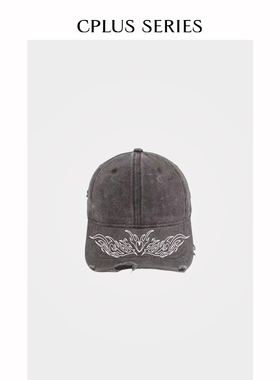 【现货】CPLUS SERIES 做旧巴恩风印花刺绣棒球鸭舌帽