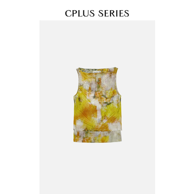 秋冬新品ivy吕颖博主同款【CPLUS SERIES】热带花园晕染背心