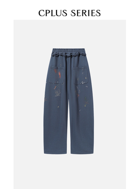 26春夏新品【CPLUS SERIES】 泼墨阔腿休闲裤