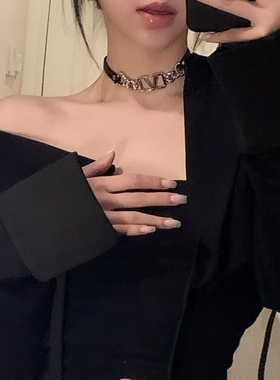 网红网红*蕾丝项圈女款挂脖锁骨