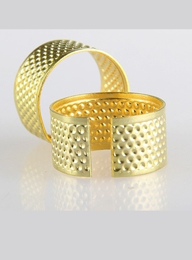 金属十字绣缝纫顶针抵戒