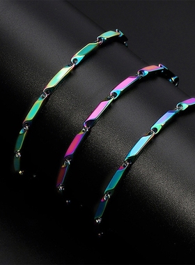 insins*炫彩淬火手链男女简约