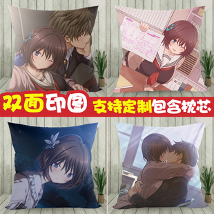 何度目かのはじめまして第几次的初见周边蝶舞翠同款抱枕方形靠垫