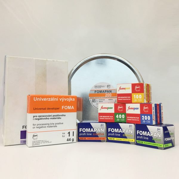 包邮 Foma福马135黑白胶卷FOMAPAN 100 200 400菲林 R100带盒盘片