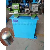 钢管旋压机 全自动立式 铁管管端封头机 电动液压金属管材封口机