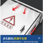 不锈钢室外防水箱设备开关箱电源箱控制配电箱400 250mm双门 500